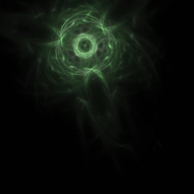 Fantezi kaotik renkli fraktal desen. Soyut Fraktal şekiller. 3D render resimde arka plan veya duvar kağıdı