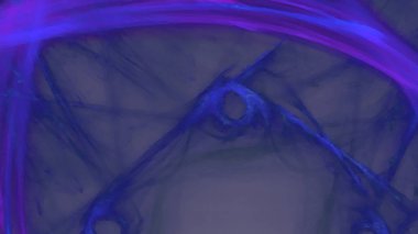 Fantezi kaotik renkli fraktal desen. Soyut Fraktal şekiller. 3D render resimde arka plan veya duvar kağıdı