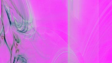 Fantezi kaotik renkli fraktal desen. Soyut Fraktal şekiller. 3D render resimde arka plan veya duvar kağıdı