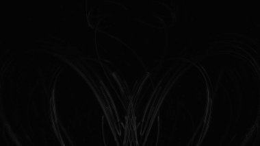 Fantezi kaotik renkli fraktal desen. Soyut Fraktal şekiller. 3D render resimde arka plan veya duvar kağıdı