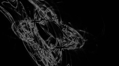 Fantezi kaotik renkli fraktal desen. Soyut Fraktal şekiller. 3D render resimde arka plan veya duvar kağıdı