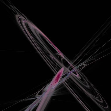 Fantezi kaotik renkli fraktal desen. Soyut Fraktal şekiller. 3D render resimde arka plan veya duvar kağıdı