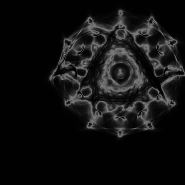 Fantezi kaotik renkli fraktal desen. Soyut Fraktal şekiller. 3D render resimde arka plan veya duvar kağıdı