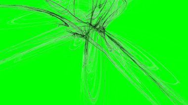 Fantezi kaotik renkli fraktal desen. Soyut Fraktal şekiller. 3D render resimde arka plan veya duvar kağıdı