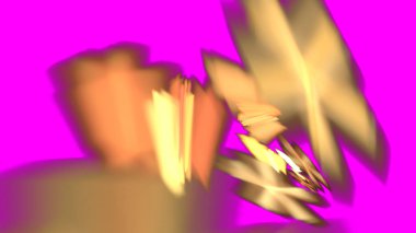 Fantezi kaotik renkli fraktal desen. Soyut Fraktal şekiller. 3D render resimde arka plan veya duvar kağıdı