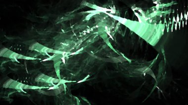 Fantezi kaotik renkli fraktal desen. Soyut Fraktal şekiller. 3D render resimde arka plan veya duvar kağıdı