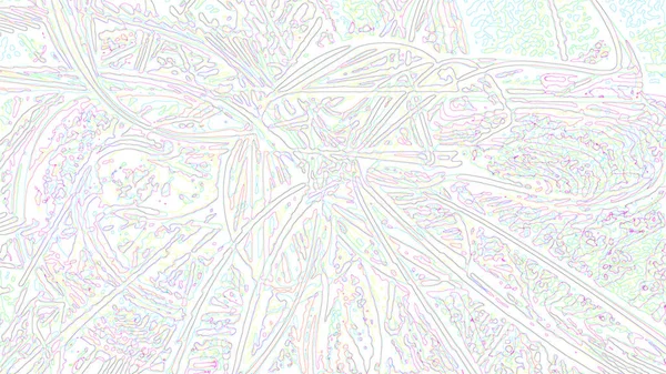 Fantasie chaotische kleurrijke fractale patroon. Abstracte fractale vormen. 3D rendering afbeelding achtergrond of behang — Stockfoto