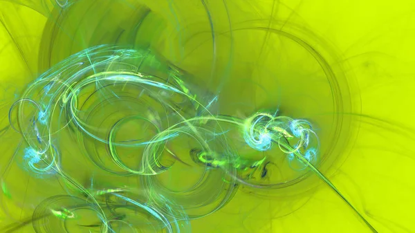 Fantezi kaotik renkli fraktal desen. Soyut Fraktal şekiller. 3D render resimde arka plan veya duvar kağıdı