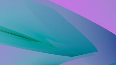 Fantezi kaotik renkli fraktal desen. Soyut Fraktal şekiller. 3D render resimde arka plan veya duvar kağıdı