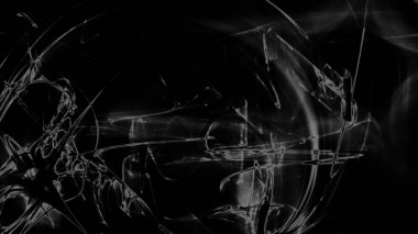 Fantezi kaotik renkli fraktal desen. Soyut Fraktal şekiller. 3D render resimde arka plan veya duvar kağıdı