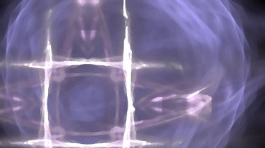 Fantezi kaotik renkli fraktal desen. Soyut Fraktal şekiller. 3D render resimde arka plan veya duvar kağıdı