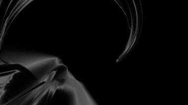 Fantezi kaotik renkli fraktal desen. Soyut Fraktal şekiller. 3D render resimde arka plan veya duvar kağıdı