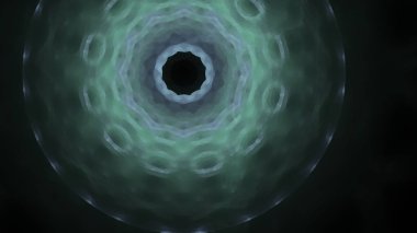 Fantezi kaotik renkli fraktal desen. Soyut Fraktal şekiller. 3D render resimde arka plan veya duvar kağıdı