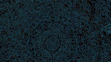 Fantezi kaotik renkli fraktal desen. Soyut Fraktal şekiller. 3D render resimde arka plan veya duvar kağıdı