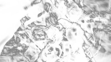 Fantezi kaotik renkli fraktal desen. Soyut Fraktal şekiller. 3D render resimde arka plan veya duvar kağıdı