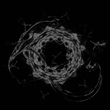 Fantezi kaotik renkli fraktal desen. Soyut Fraktal şekiller. 3D render resimde arka plan veya duvar kağıdı