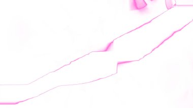 Fantezi kaotik renkli fraktal desen. Soyut Fraktal şekiller. 3D render resimde arka plan veya duvar kağıdı