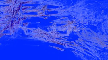 Fantezi kaotik renkli fraktal desen. Soyut Fraktal şekiller. 3D render resimde arka plan veya duvar kağıdı