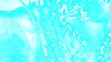 Fantezi kaotik renkli fraktal desen. Soyut Fraktal şekiller. 3D render resimde arka plan veya duvar kağıdı