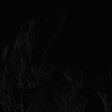 Fantezi kaotik renkli fraktal desen. Soyut Fraktal şekiller. 3D render resimde arka plan veya duvar kağıdı