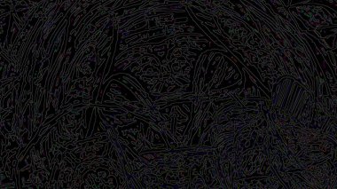 Fantezi kaotik renkli fraktal desen. Soyut Fraktal şekiller. 3D render resimde arka plan veya duvar kağıdı