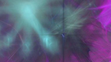 Fantezi kaotik renkli fraktal desen. Soyut Fraktal şekiller. 3D render resimde arka plan veya duvar kağıdı