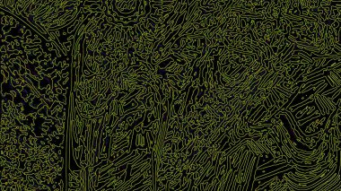 Fantezi kaotik renkli fraktal desen. Soyut Fraktal şekiller. 3D render resimde arka plan veya duvar kağıdı