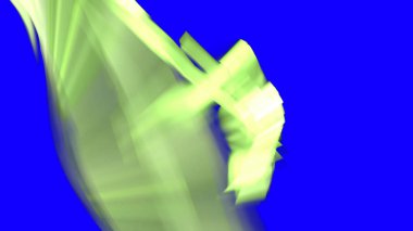 Fantezi kaotik renkli fraktal desen. Soyut Fraktal şekiller. 3D render resimde arka plan veya duvar kağıdı