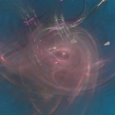 Fantezi kaotik renkli fraktal desen. Soyut Fraktal şekiller. 3D render resimde arka plan veya duvar kağıdı