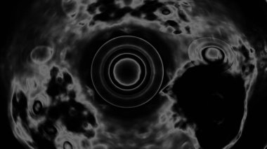 Fantezi kaotik renkli fraktal desen. Soyut Fraktal şekiller. 3D render resimde arka plan veya duvar kağıdı