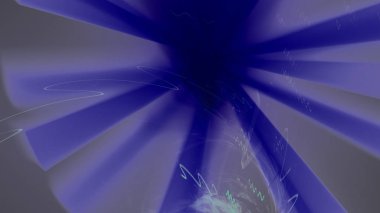 Fantezi kaotik renkli fraktal desen. Soyut Fraktal şekiller. 3D render resimde arka plan veya duvar kağıdı