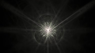 Fantezi kaotik renkli fraktal desen. Soyut Fraktal şekiller. 3D render resimde arka plan veya duvar kağıdı