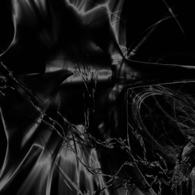 Fantezi kaotik renkli fraktal desen. Soyut Fraktal şekiller. 3D render resimde arka plan veya duvar kağıdı