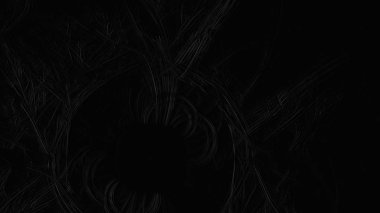 Fantezi kaotik renkli fraktal desen. Soyut Fraktal şekiller. 3D render resimde arka plan veya duvar kağıdı