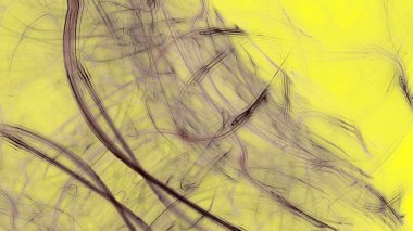 Fantezi kaotik renkli fraktal desen. Soyut Fraktal şekiller. 3D render resimde arka plan veya duvar kağıdı