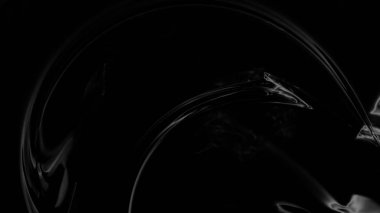 Fantezi kaotik renkli fraktal desen. Soyut Fraktal şekiller. 3D render resimde arka plan veya duvar kağıdı