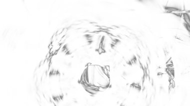 Fantezi kaotik renkli fraktal desen. Soyut Fraktal şekiller. 3D render resimde arka plan veya duvar kağıdı