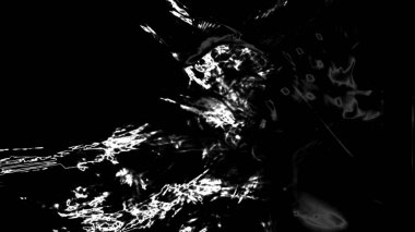 Fantezi kaotik renkli fraktal desen. Soyut Fraktal şekiller. 3D render resimde arka plan veya duvar kağıdı