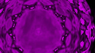 Fantezi kaotik renkli fraktal desen. Soyut Fraktal şekiller. 3D render resimde arka plan veya duvar kağıdı