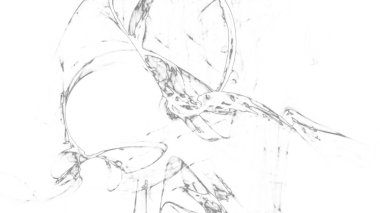 Fantezi kaotik renkli fraktal desen. Soyut Fraktal şekiller. 3D render resimde arka plan veya duvar kağıdı