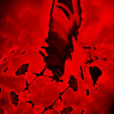 Fantezi kaotik renkli fraktal desen. Soyut Fraktal şekiller. 3D render resimde arka plan veya duvar kağıdı