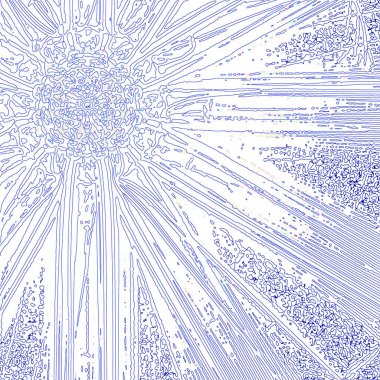 Fantezi kaotik renkli fraktal desen. Soyut Fraktal şekiller. 3D render resimde arka plan veya duvar kağıdı