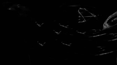 Fantezi kaotik renkli fraktal desen. Soyut Fraktal şekiller. 3D render resimde arka plan veya duvar kağıdı