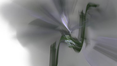 Fantezi kaotik renkli fraktal desen. Soyut Fraktal şekiller. 3D render resimde arka plan veya duvar kağıdı