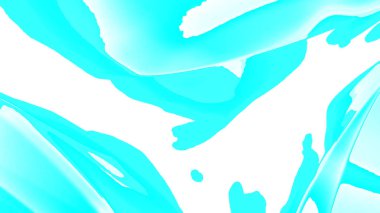 Fantezi kaotik renkli fraktal desen. Soyut Fraktal şekiller. 3D render resimde arka plan veya duvar kağıdı