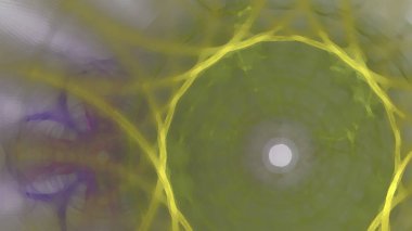 Fantezi kaotik renkli fraktal desen. Soyut Fraktal şekiller. 3D render resimde arka plan veya duvar kağıdı