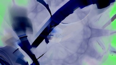 Fantezi kaotik renkli fraktal desen. Soyut Fraktal şekiller. 3D render resimde arka plan veya duvar kağıdı