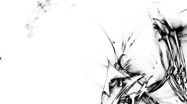 Fantezi kaotik renkli fraktal desen. Soyut Fraktal şekiller. 3D render resimde arka plan veya duvar kağıdı