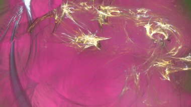 Fantezi kaotik renkli fraktal desen. Soyut Fraktal şekiller. 3D render resimde arka plan veya duvar kağıdı