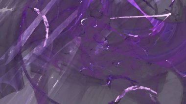 Fantezi kaotik renkli fraktal desen. Soyut Fraktal şekiller. 3D render resimde arka plan veya duvar kağıdı